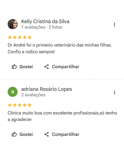 Avaliação real de tutor sobre a SOS Vet